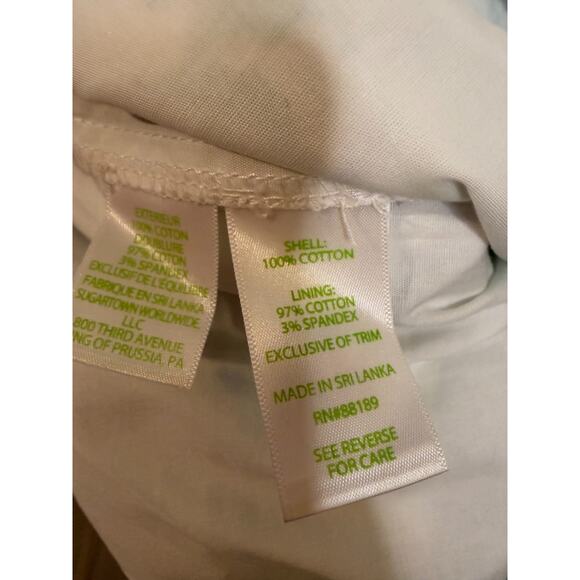 Lilly Pulitzer Skirt Sz 4 EUC Turtle Print Scalloped Bottom Preppy Classy - Picture 4 of 8